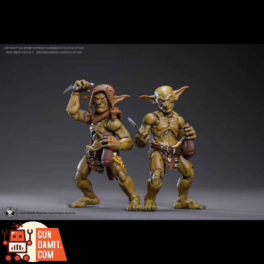 Ghost Axe Toys 1/12 Dragon's Treasure Goblin - View 3 Ghost Axe Toys 1/12 Dragon's Treasure Goblin - View 3