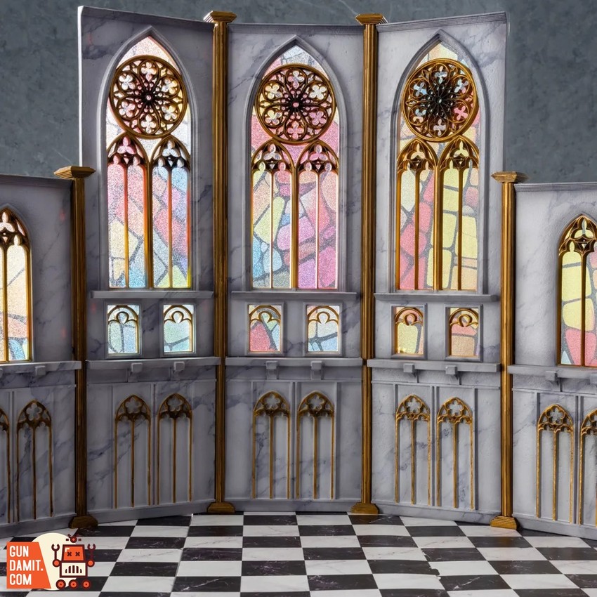 KAWA Design 1/12 Big Gothic Church Diorama for Mecha Girls Original Version - View 12 KAWA Design 1/12 Big Gothic Church Diorama for Mecha Girls Original Version - View 12