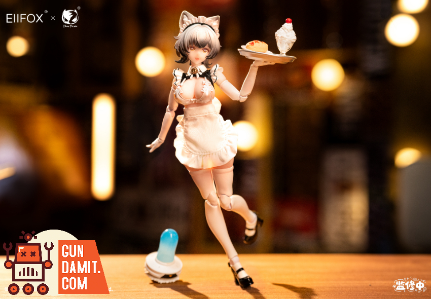 Eiifox x BearPanda 1/12 Cat Maid Pudding Deluxe Version - View 11 Eiifox x BearPanda 1/12 Cat Maid Pudding Deluxe Version - View 11