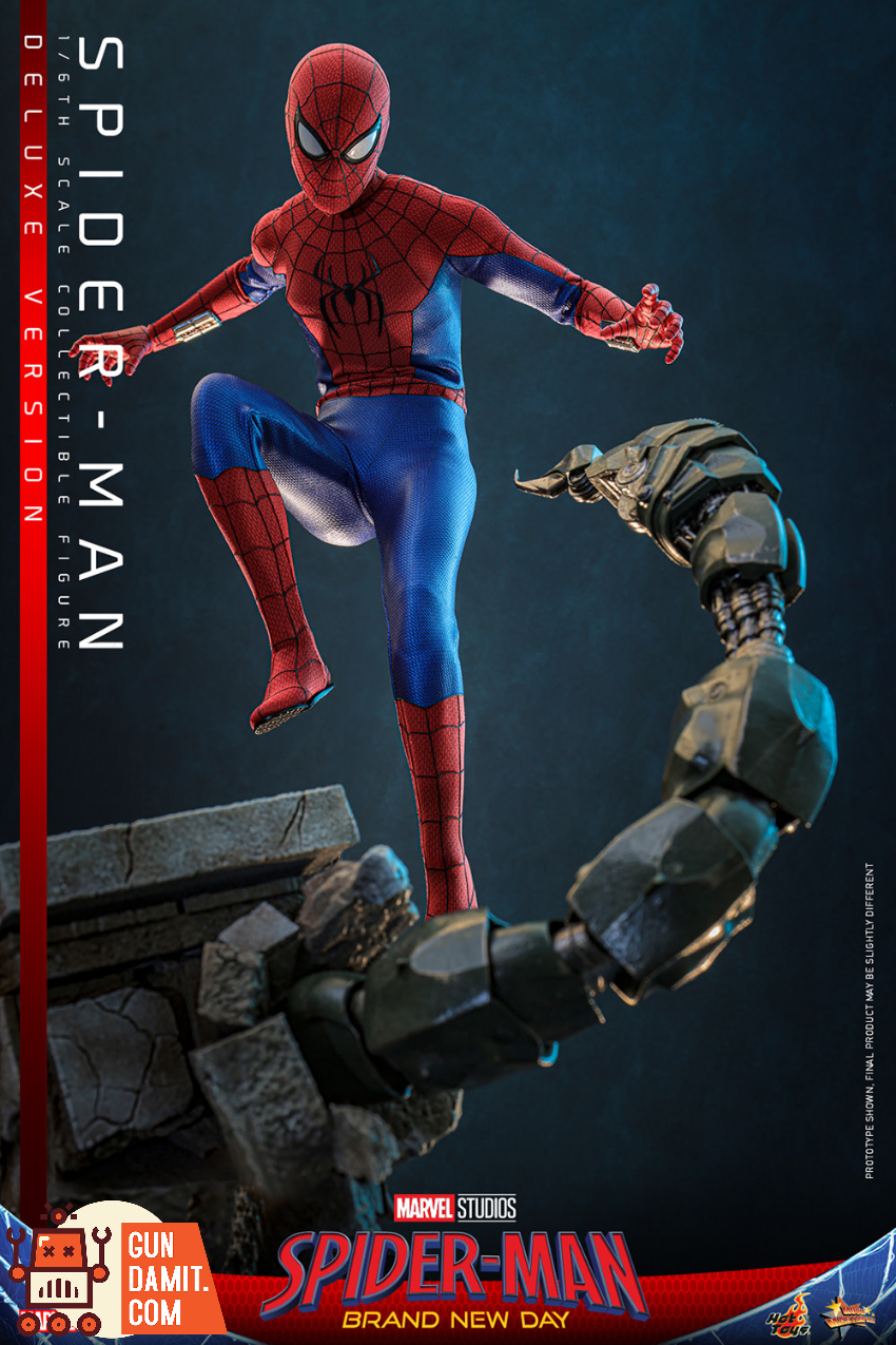 Hot Toys 1/6 MMS893B Spider-Man: Brand New Day Spider-Man Deluxe Special Ver. - View 20 Hot Toys 1/6 MMS893B Spider-Man: Brand New Day Spider-Man Deluxe Special Ver. - View 20