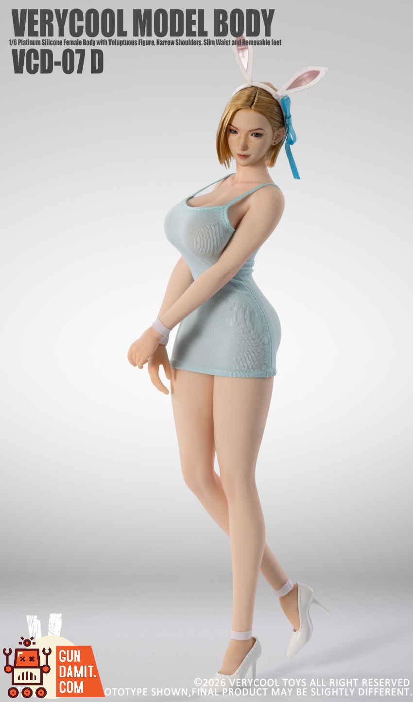 Verycool 1/6 VCD-07D No.7 Platinum Silicone Female Body Fair Complexion Ver. - View 5 Verycool 1/6 VCD-07D No.7 Platinum Silicone Female Body Fair Complexion Ver. - View 5