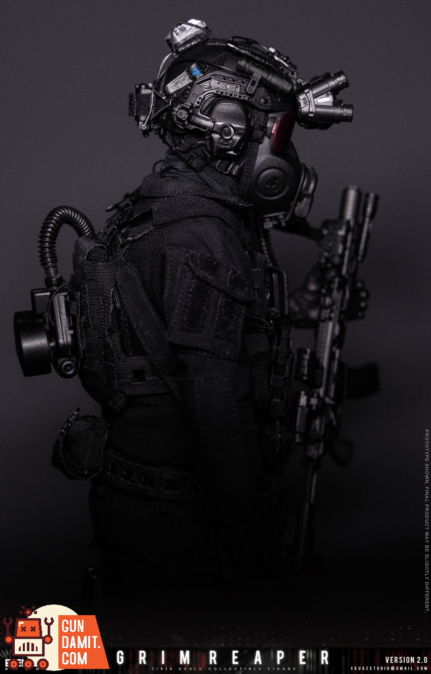 EKUAZ Studio 1/6 EKS015S Reaper 2.0 Elite Guard Deluxe Version - View 13 EKUAZ Studio 1/6 EKS015S Reaper 2.0 Elite Guard Deluxe Version - View 13