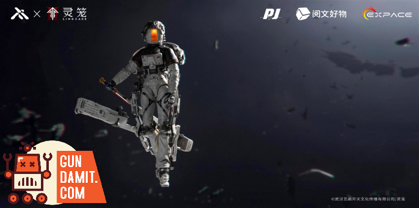 Moki Magic 1/6 MM-002 Ling Cage Bai Yuekui Extravehicular Combat Suit Deluxe Version - View 12 Moki Magic 1/6 MM-002 Ling Cage Bai Yuekui Extravehicular Combat Suit Deluxe Version - View 12