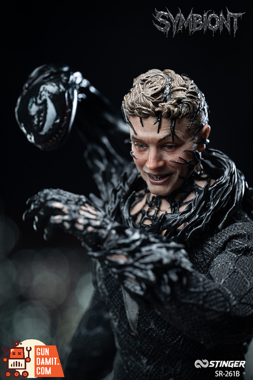 Poisin Sting Studio 1/12 SR-261B Symbiote Realistic Head Version - View 1 Poisin Sting Studio 1/12 SR-261B Symbiote Realistic Head Version - View 1