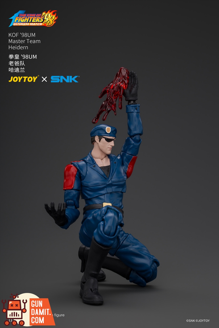 JoyToy JT05091 1/18 SNK KOF'98UM Master Team Heidern - View 9 JoyToy JT05091 1/18 SNK KOF'98UM Master Team Heidern - View 9