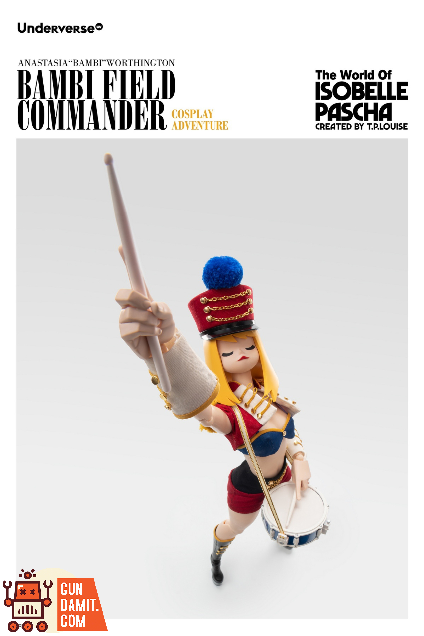 Underverse 1/6 UV202615-1 The World of Isobella Pascha Cosplay Series Field Commander Bambi - View 17 Underverse 1/6 UV202615-1 The World of Isobella Pascha Cosplay Series Field Commander Bambi - View 17