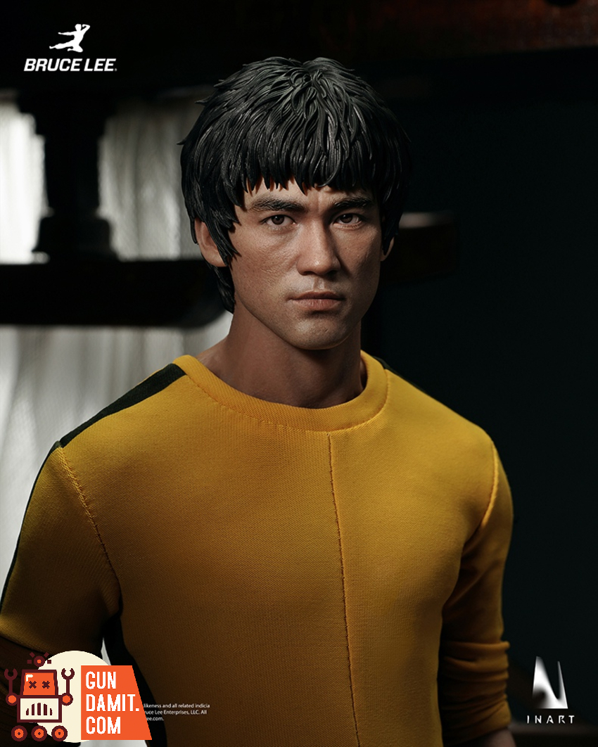 INART 1/6 Gy A043 Bruce Lee Yellow Suit Double Head Sculpt Version - View 15 INART 1/6 Gy A043 Bruce Lee Yellow Suit Double Head Sculpt Version - View 15