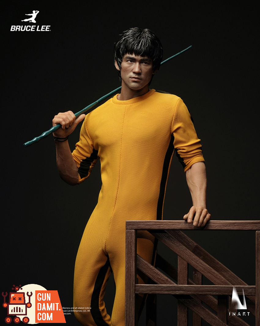 INART 1/6 Gy A043 Bruce Lee Yellow Suit Double Head Sculpt Version - View 1 INART 1/6 Gy A043 Bruce Lee Yellow Suit Double Head Sculpt Version - View 1