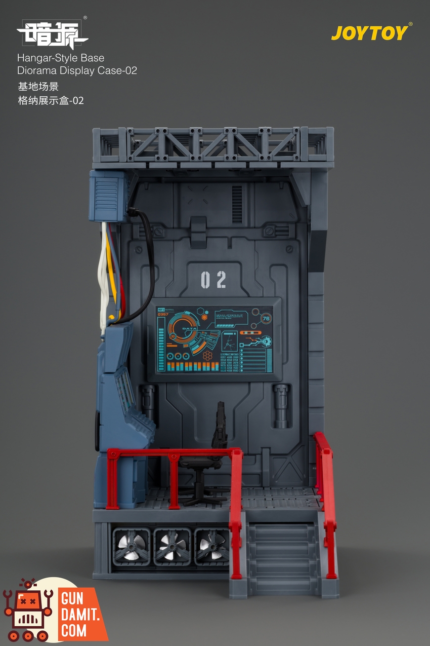JoyToy JT04797 1/25 Dark Source Hangar-Style Base Diorama Display Case-02 - View 3 JoyToy JT04797 1/25 Dark Source Hangar-Style Base Diorama Display Case-02 - View 3