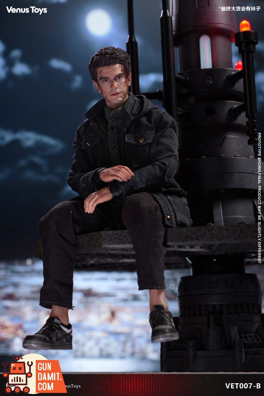 Venus Toys 1/12 VET007-B Night Vigilante Black Jacket Version - View 16 Venus Toys 1/12 VET007-B Night Vigilante Black Jacket Version - View 16
