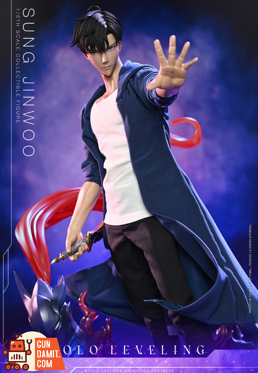 HotToys 1/6 TMS193 Solo Leveling Sung Jinwoo - View 12 HotToys 1/6 TMS193 Solo Leveling Sung Jinwoo - View 12