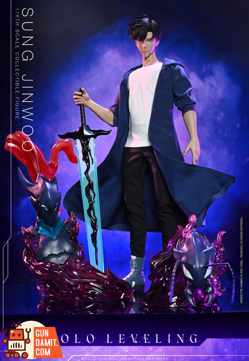 HotToys 1/6 TMS193 Solo Leveling Sung Jinwoo - View 7 HotToys 1/6 TMS193 Solo Leveling Sung Jinwoo - View 7