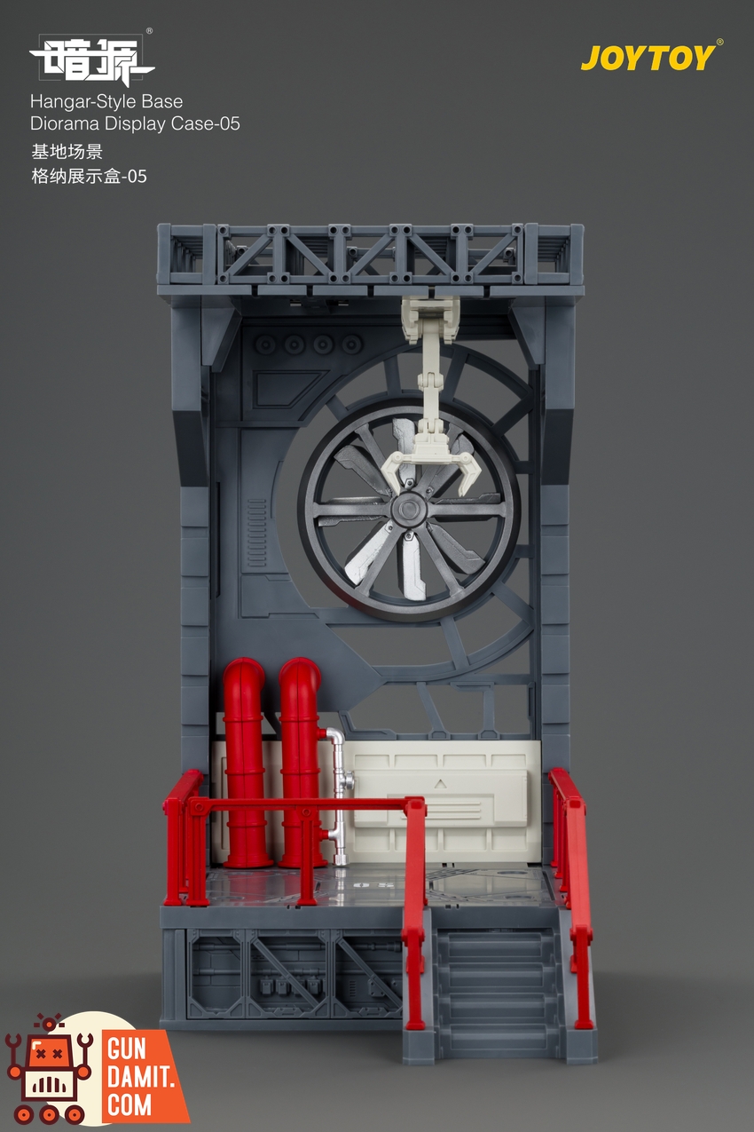 JoyToy JT04834 1/25 Dark Source Hangar-Style Base Diorama Display Case-05 - View 3 JoyToy JT04834 1/25 Dark Source Hangar-Style Base Diorama Display Case-05 - View 3