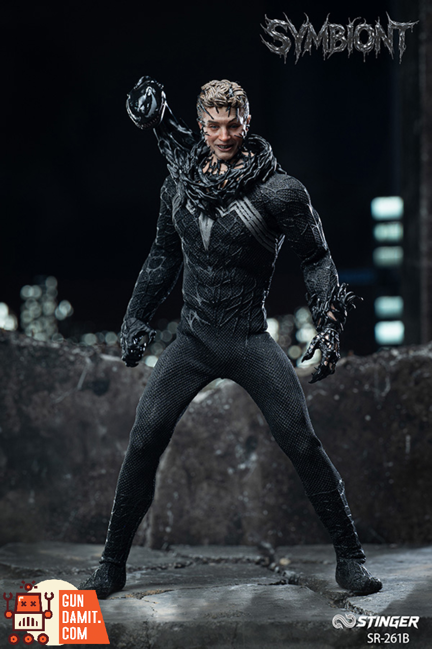 Poisin Sting Studio 1/12 SR-261B Symbiote Realistic Head Version - View 7 Poisin Sting Studio 1/12 SR-261B Symbiote Realistic Head Version - View 7