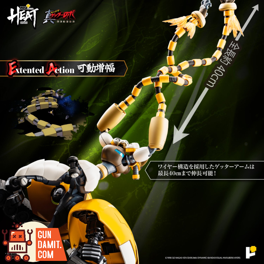 Pose+ Metal Heat Series Shin Getter 3 Getter Robo Armageddon Ver. - View 10 Pose+ Metal Heat Series Shin Getter 3 Getter Robo Armageddon Ver. - View 10