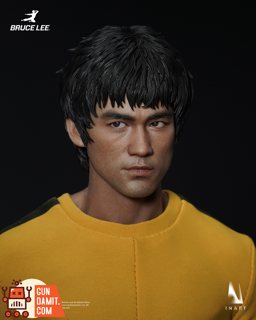 INART 1/6 Gy A043 Bruce Lee Yellow Suit Double Head Sculpt Version - View 17 INART 1/6 Gy A043 Bruce Lee Yellow Suit Double Head Sculpt Version - View 17