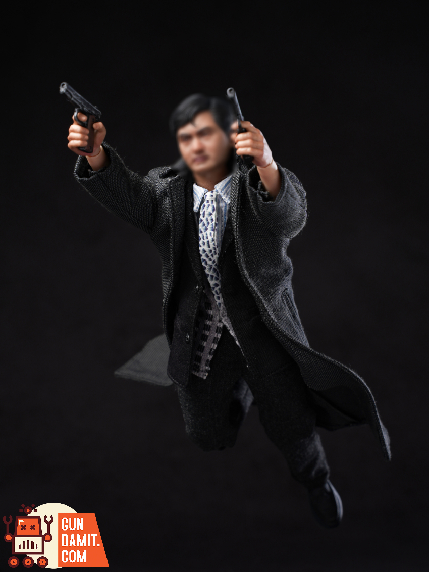 Mountain Studio 1/12 God of Guns Black Trench Coat Ver. - View 4 Mountain Studio 1/12 God of Guns Black Trench Coat Ver. - View 4