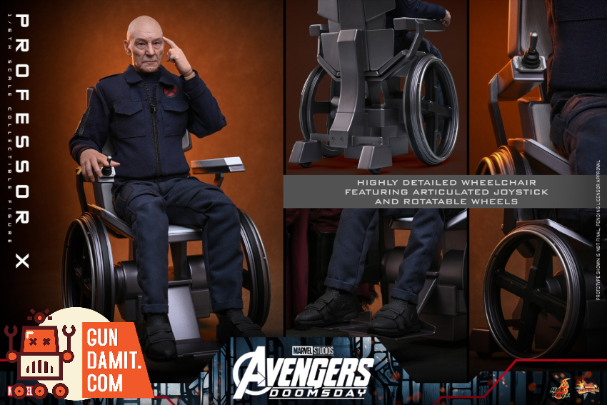 Hot Toys 1/6 MMS917 Avengers: Doomsday Professor X - View 15 Hot Toys 1/6 MMS917 Avengers: Doomsday Professor X - View 15
