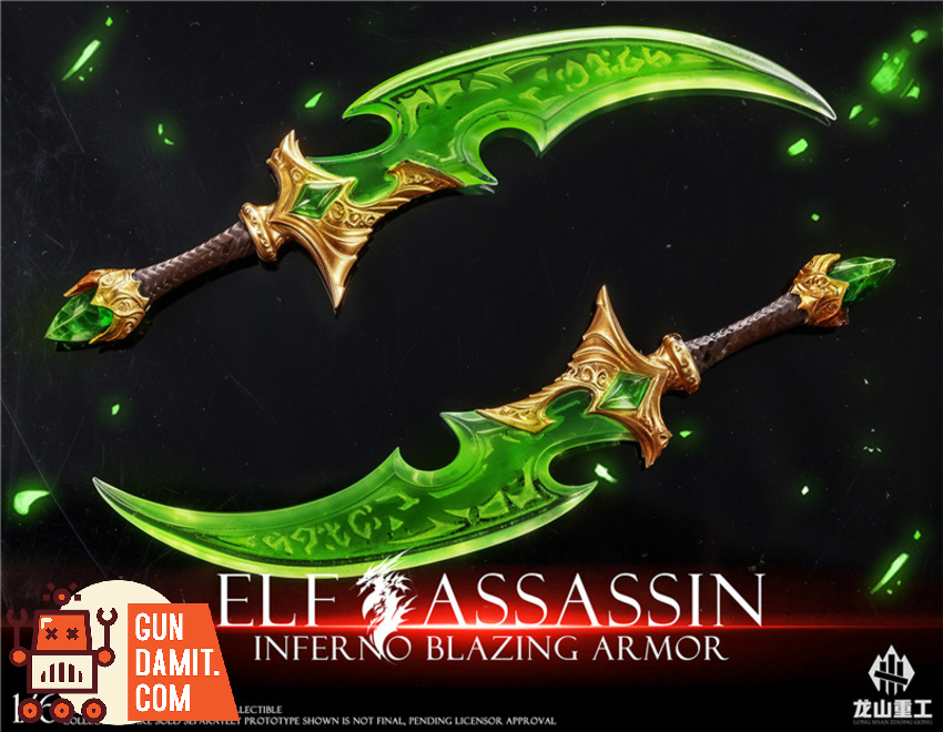Longshan Heavy Industry 1/6 LS2026-XK Flame Prison Blazing Armor Elf Assassin - View 14 Longshan Heavy Industry 1/6 LS2026-XK Flame Prison Blazing Armor Elf Assassin - View 14