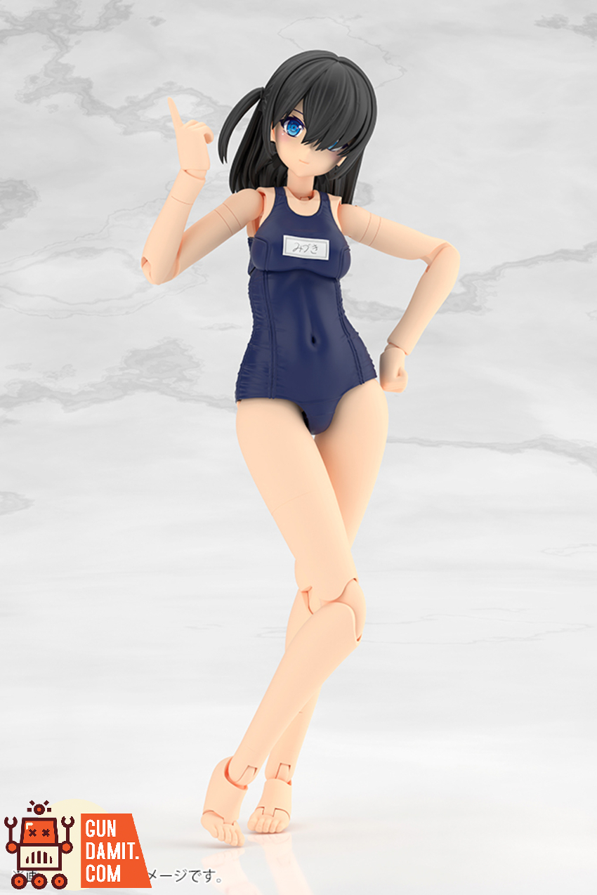 Kotobukiya FG196 Frame Arms Girl Mizuki School Swimsuits Ver. Model Kit - View 11 Kotobukiya FG196 Frame Arms Girl Mizuki School Swimsuits Ver. Model Kit - View 11