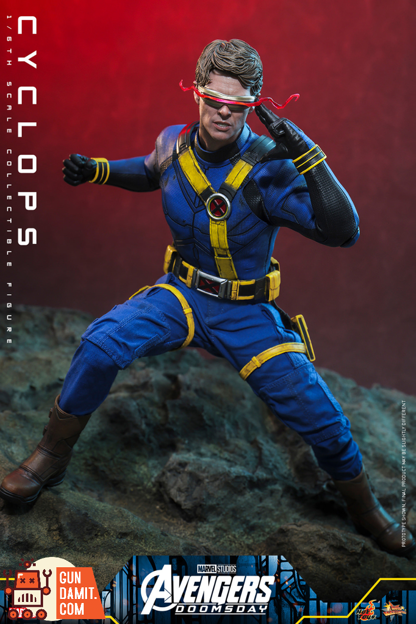 Hot Toys 1/6 MMS909B Avengers: Doomsday Cyclops Deluxe Special Ver. - View 3 Hot Toys 1/6 MMS909B Avengers: Doomsday Cyclops Deluxe Special Ver. - View 3