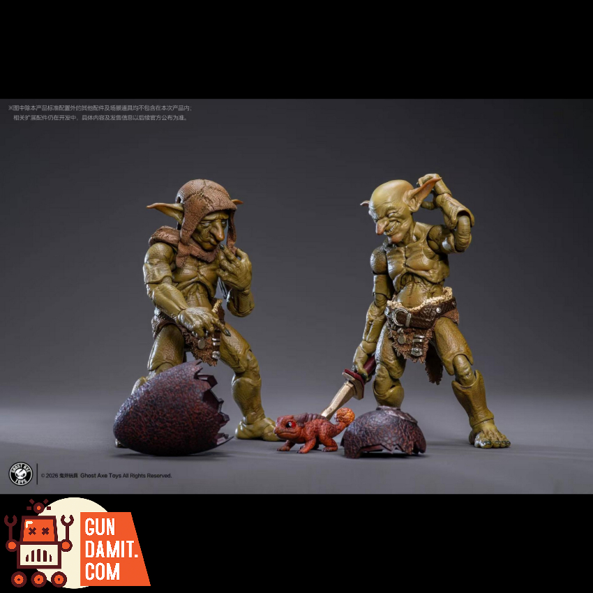 Ghost Axe Toys 1/12 Dragon's Treasure Goblin - View 8 Ghost Axe Toys 1/12 Dragon's Treasure Goblin - View 8