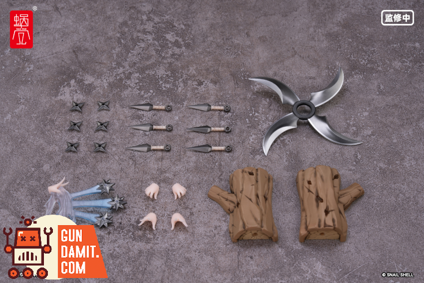 Snail Shell 1/12 RPG Ninja w/ Accessory Kit - View 1 Snail Shell 1/12 RPG Ninja w/ Accessory Kit - View 1
