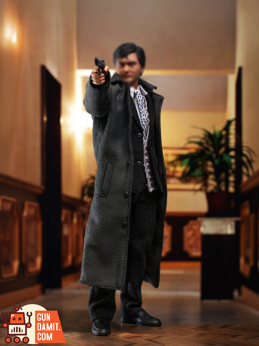 Mountain Studio 1/12 God of Guns Black Trench Coat Ver. - View 3 Mountain Studio 1/12 God of Guns Black Trench Coat Ver. - View 3
