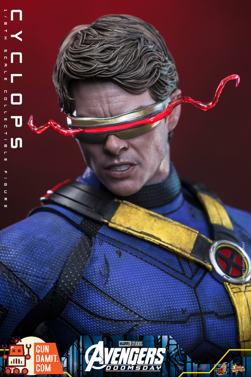 Hot Toys 1/6 MMS909B Avengers: Doomsday Cyclops Deluxe Special Ver. - View 6 Hot Toys 1/6 MMS909B Avengers: Doomsday Cyclops Deluxe Special Ver. - View 6