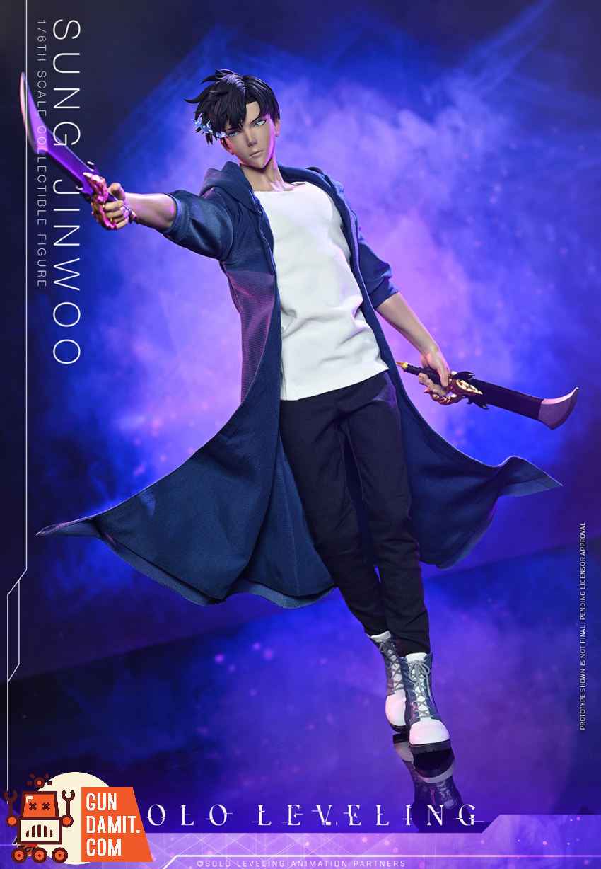 HotToys 1/6 TMS193 Solo Leveling Sung Jinwoo - View 10 HotToys 1/6 TMS193 Solo Leveling Sung Jinwoo - View 10