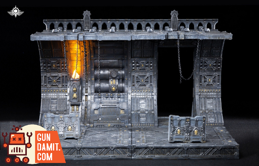 Xinglan Workshop 1/12-1/18 GT007A Warhammer Double-sided Corridor 2.0 Steel Tunnel - View 10 Xinglan Workshop 1/12-1/18 GT007A Warhammer Double-sided Corridor 2.0 Steel Tunnel - View 10