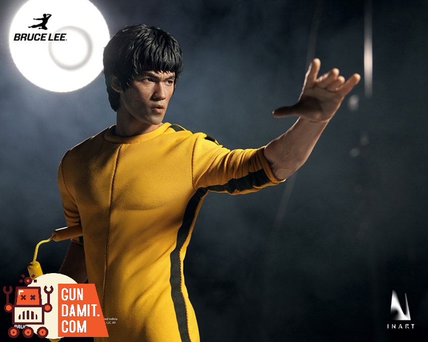 INART 1/6 Gy A043 Bruce Lee Yellow Suit Double Head Sculpt Version - View 19 INART 1/6 Gy A043 Bruce Lee Yellow Suit Double Head Sculpt Version - View 19