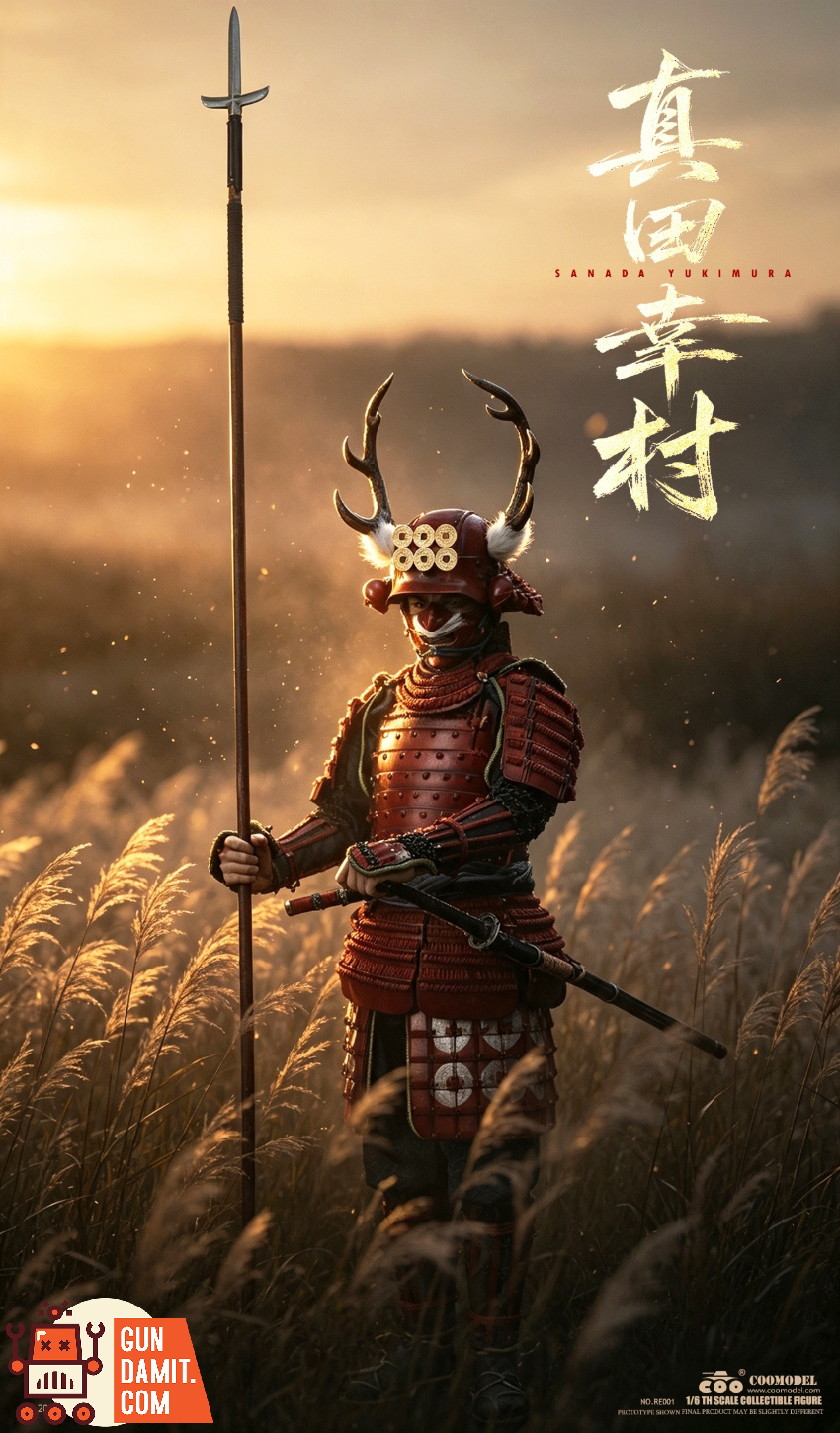 COOMODEL 1/6 RE001 Empire Era Sanada Yukimura Pure Copper Standard Ver. - View 4 COOMODEL 1/6 RE001 Empire Era Sanada Yukimura Pure Copper Standard Ver. - View 4
