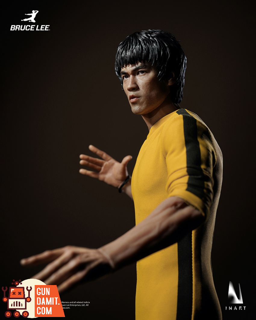 INART 1/6 Gy A043 Bruce Lee Yellow Suit Double Head Sculpt Version - View 11 INART 1/6 Gy A043 Bruce Lee Yellow Suit Double Head Sculpt Version - View 11