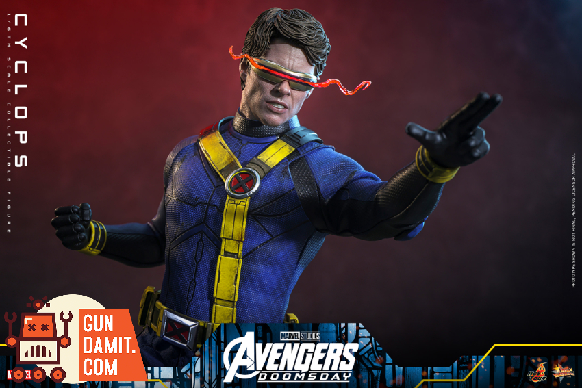 Hot Toys 1/6 MMS909B Avengers: Doomsday Cyclops Deluxe Special Ver. - View 8 Hot Toys 1/6 MMS909B Avengers: Doomsday Cyclops Deluxe Special Ver. - View 8