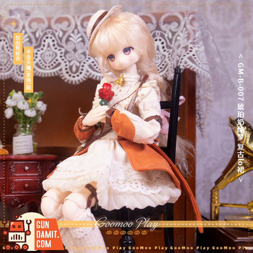 GOOMOO PLAY 1/6 GM-B-007 Jumao Zhiku Amber Cheese Dream Outfit Set for 12-inch Action Figures - View 2 GOOMOO PLAY 1/6 GM-B-007 Jumao Zhiku Amber Cheese Dream Outfit Set for 12-inch Action Figures - View 2