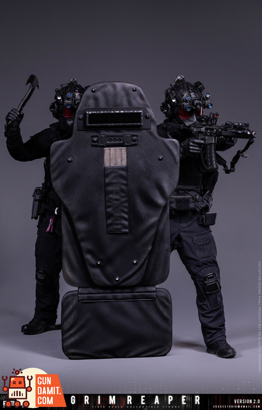 EKUAZ Studio 1/6 EKS015S Reaper 2.0 Elite Guard Deluxe Version - View 6 EKUAZ Studio 1/6 EKS015S Reaper 2.0 Elite Guard Deluxe Version - View 6