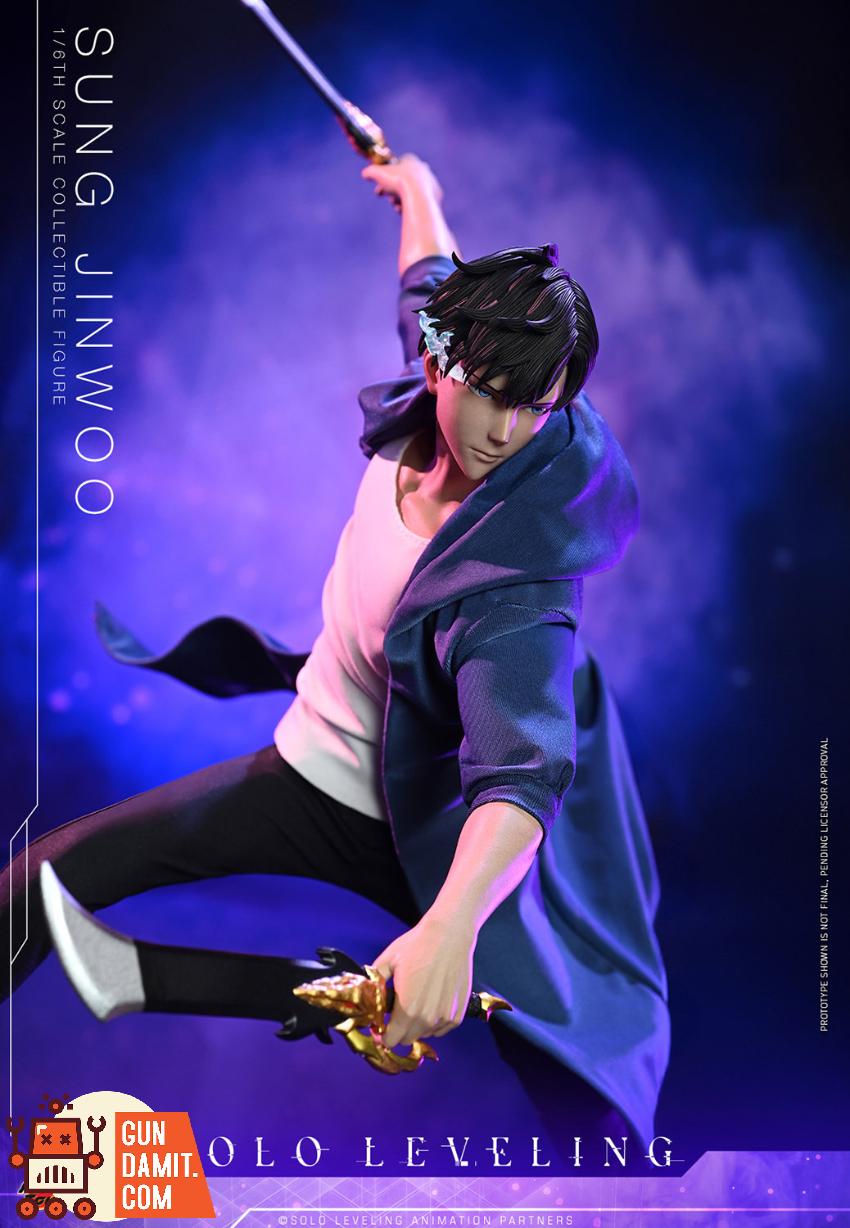 HotToys 1/6 TMS193 Solo Leveling Sung Jinwoo - View 4 HotToys 1/6 TMS193 Solo Leveling Sung Jinwoo - View 4