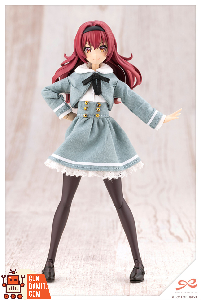 Kotobukiya JK103 KIRU PLA Emma Koishikawa St. Iris Gakuen Girls' High School Winter Clothes Model Kit - View 8 Kotobukiya JK103 KIRU PLA Emma Koishikawa St. Iris Gakuen Girls' High School Winter Clothes Model Kit - View 8