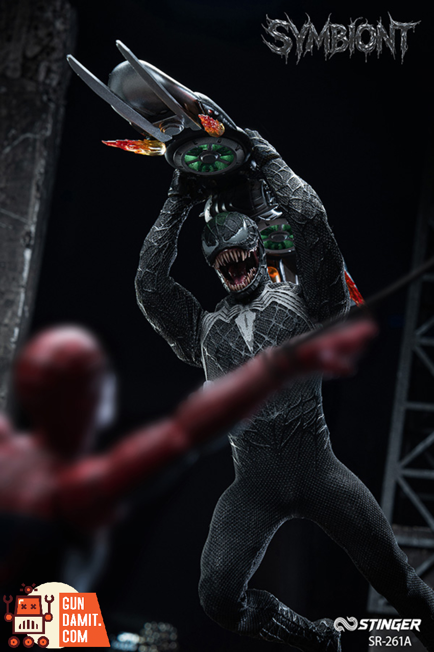 Poisin Sting Studio 1/12 SR-261A Symbiote Masked Head Version - View 3 Poisin Sting Studio 1/12 SR-261A Symbiote Masked Head Version - View 3