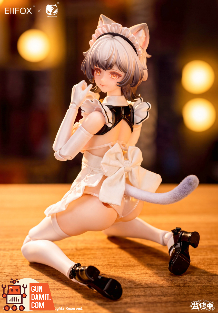 Eiifox x BearPanda 1/12 Cat Maid Pudding Standard Version - View 4 Eiifox x BearPanda 1/12 Cat Maid Pudding Standard Version - View 4