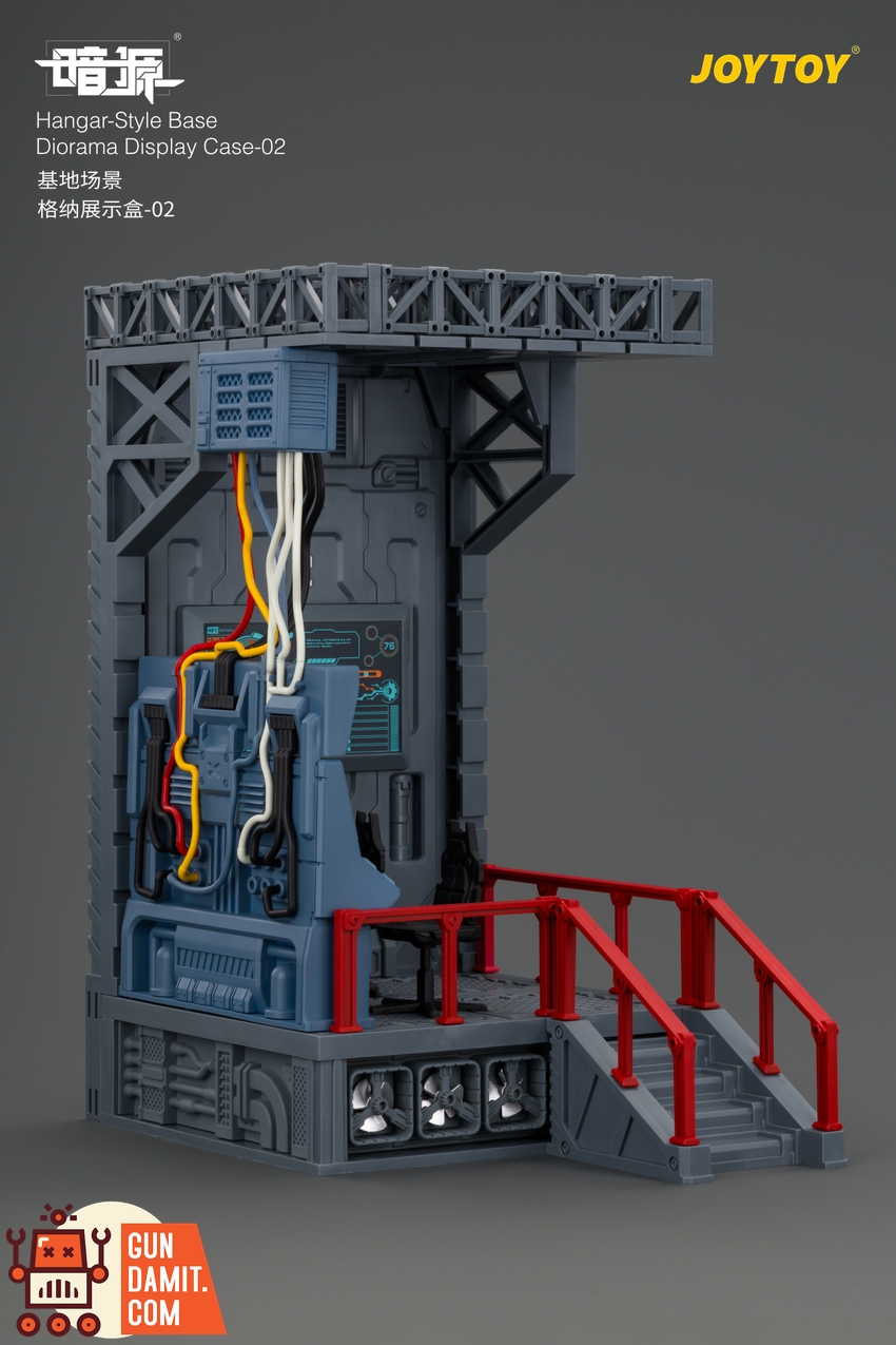 JoyToy JT04797 1/25 Dark Source Hangar-Style Base Diorama Display Case-02 - View 4 JoyToy JT04797 1/25 Dark Source Hangar-Style Base Diorama Display Case-02 - View 4