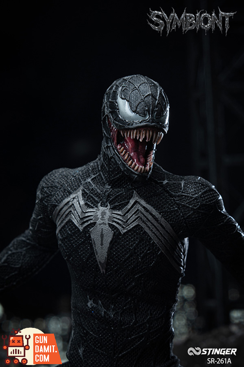 Poisin Sting Studio 1/12 SR-261A Symbiote Masked Head Version - View 5 Poisin Sting Studio 1/12 SR-261A Symbiote Masked Head Version - View 5