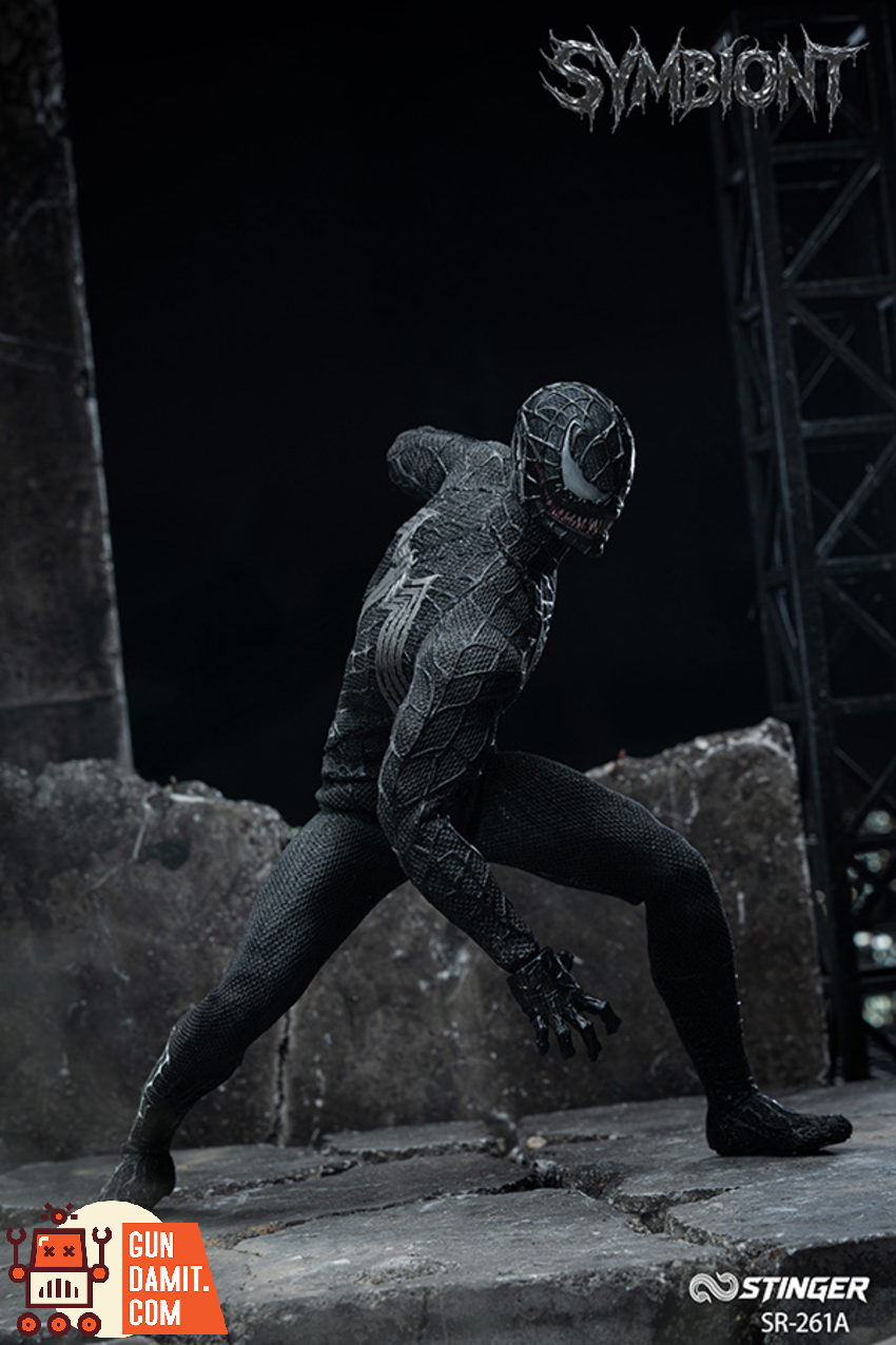Poisin Sting Studio 1/12 SR-261A Symbiote Masked Head Version - View 11 Poisin Sting Studio 1/12 SR-261A Symbiote Masked Head Version - View 11