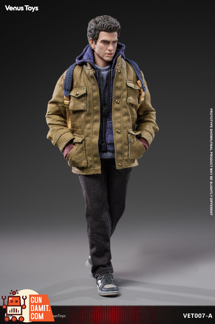 Venus Toys 1/12 VET007-A Night Vigilante Yellow Jacket Version - View 13 Venus Toys 1/12 VET007-A Night Vigilante Yellow Jacket Version - View 13