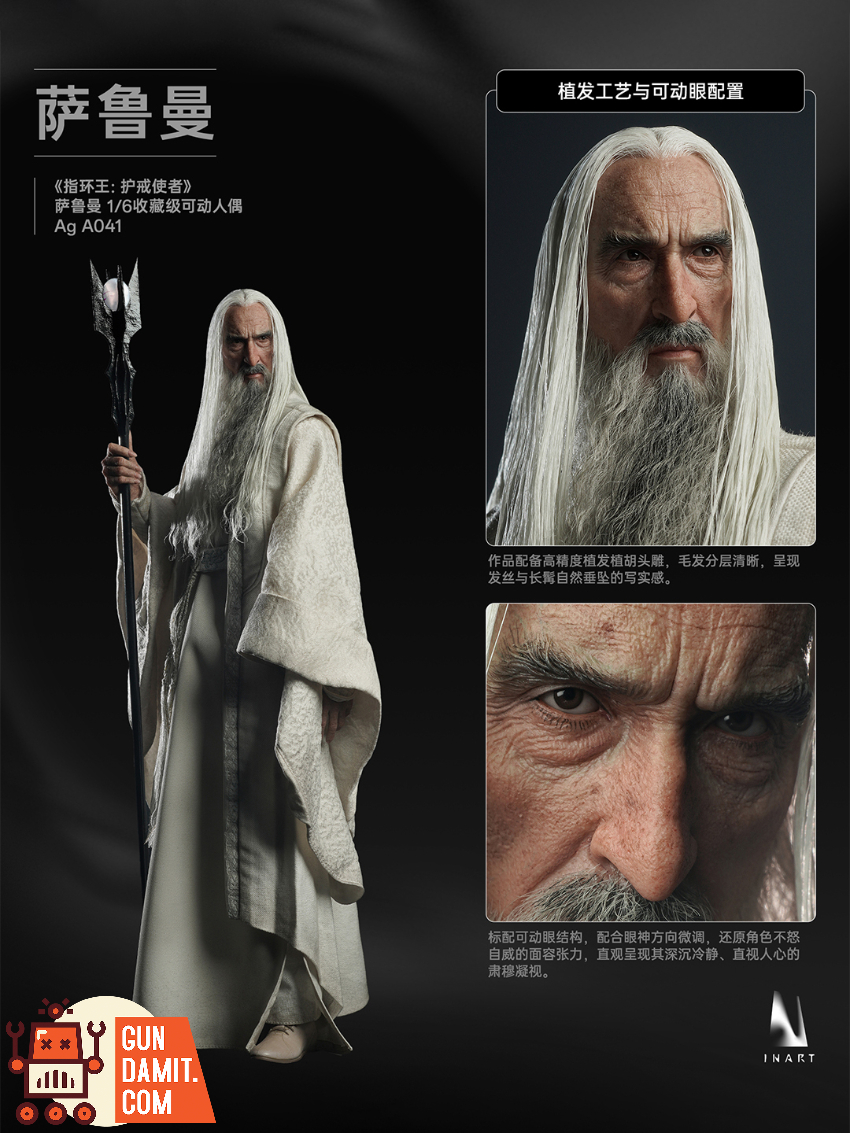 INART 1/6 Ag A041 The Fellowship of the Ring Saruman - View 23 INART 1/6 Ag A041 The Fellowship of the Ring Saruman - View 23