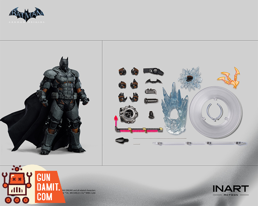 INART 1/12 MAG G0013 Batman: Arkham Origins Batman XE Suit - View 13 INART 1/12 MAG G0013 Batman: Arkham Origins Batman XE Suit - View 13