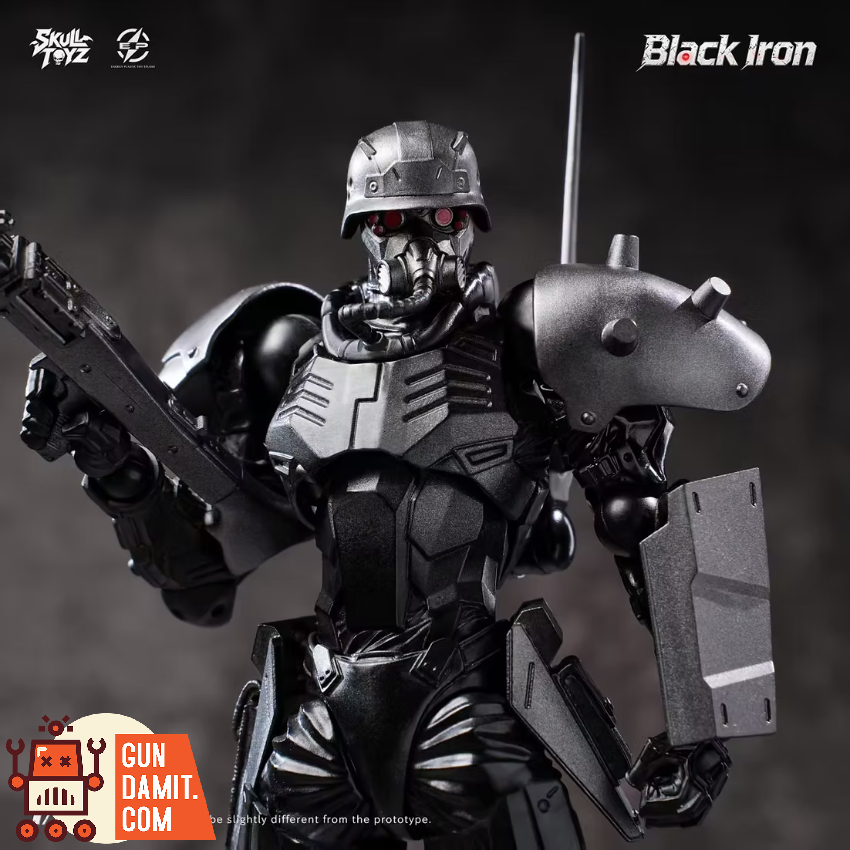 Skull Toyz x Snake 1/12 SK002-B Black Iron Classic Team - View 2 Skull Toyz x Snake 1/12 SK002-B Black Iron Classic Team - View 2