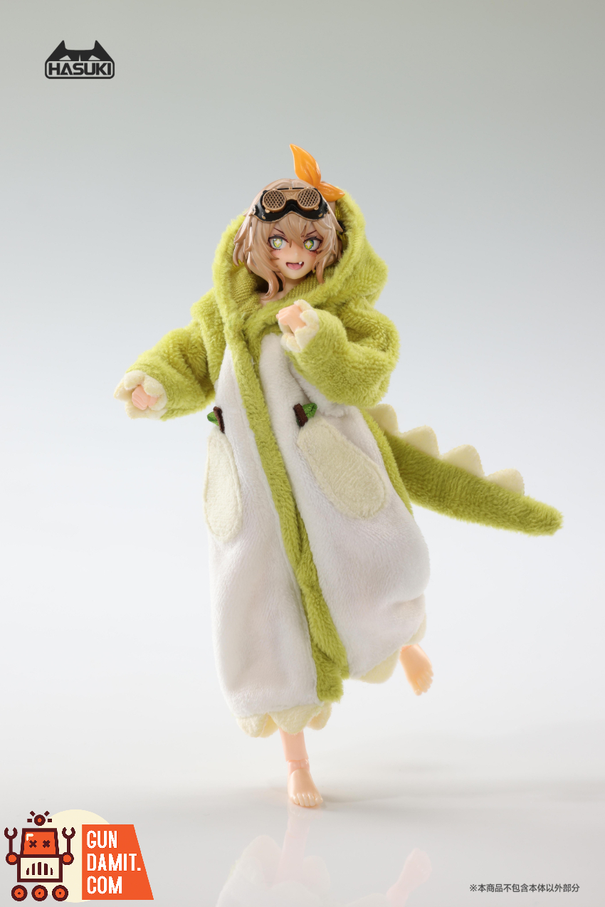 HASUKI 1/12 CS021B Figure Clothing Kigurumi Pajamas Dyna Version - View 3 HASUKI 1/12 CS021B Figure Clothing Kigurumi Pajamas Dyna Version - View 3