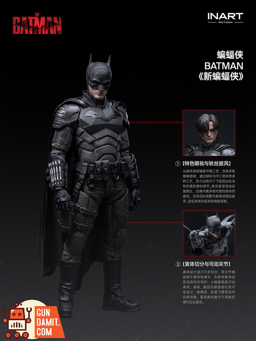 INART 1/12 Hg M0006 The Batman Batman - View 17 INART 1/12 Hg M0006 The Batman Batman - View 17
